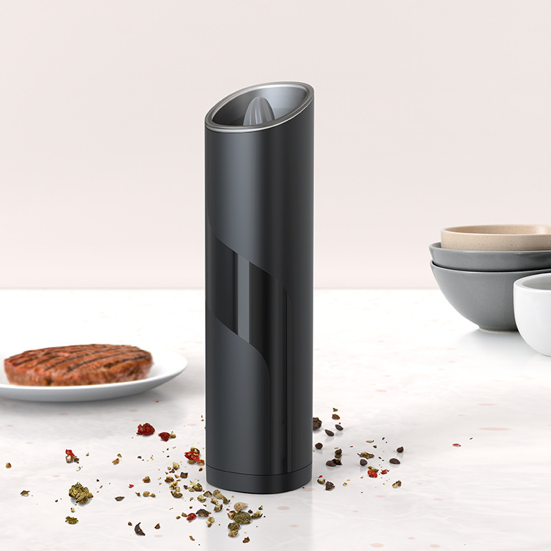 KYMQ-4 Pepper Mill ABS Wireless Portable Rose Salt Gravity Insistible Electric Pepper Mill