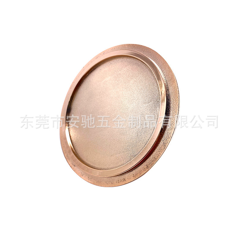 High-end fine cup caps, zinc alloy casting, metal cup caps customised.