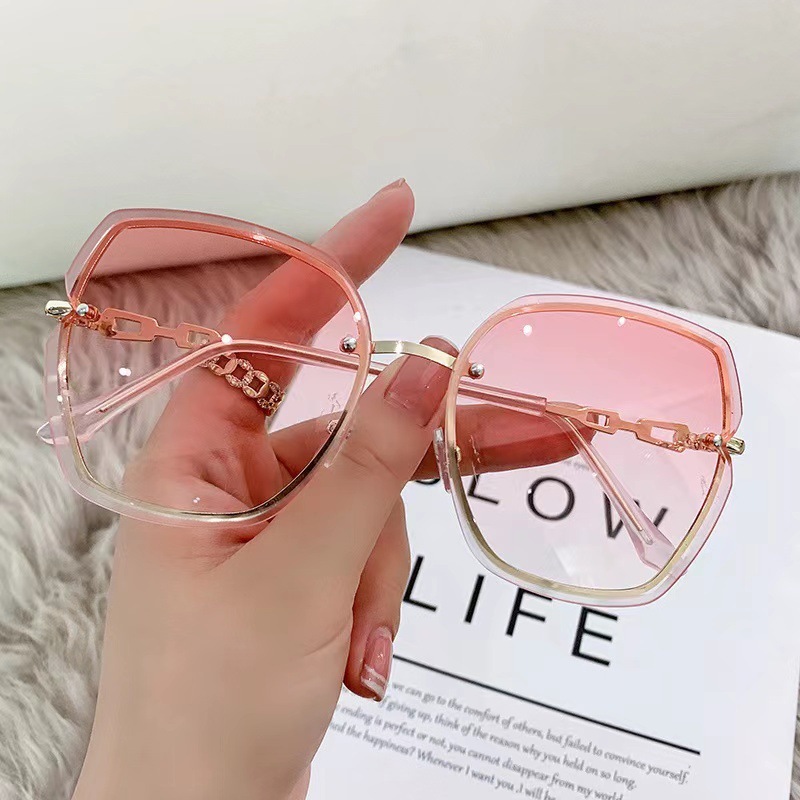 Kính râm mới, và lái xe, thời trang Hàn Quốc, kính khung và màn hình đại dương, kính đỏ, đột nhiên.