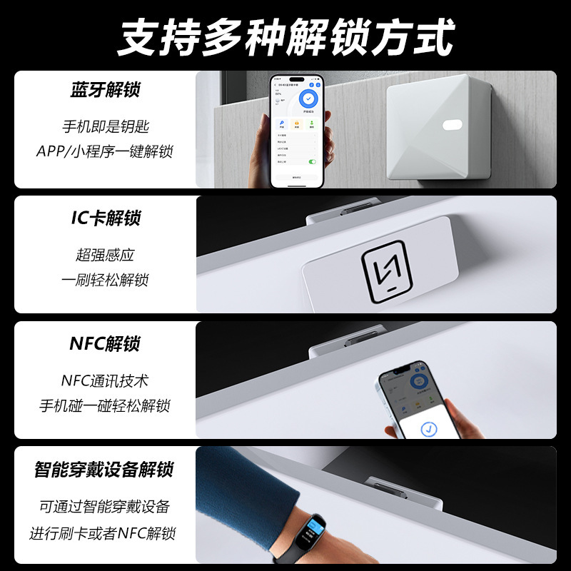 Nội các thông minh được mở, APP đường dài bị khóa, thẻ đánh răng NFC được giấu.