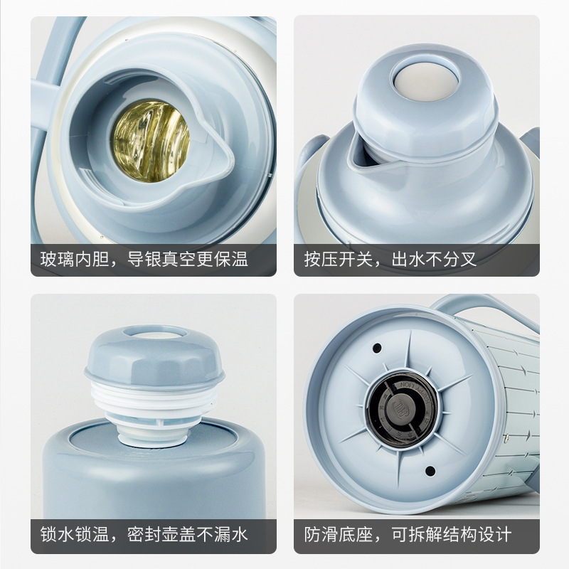 乐狮保温热水瓶暖壶学生宿舍暖瓶开水瓶家用老式家用大容量3.2升