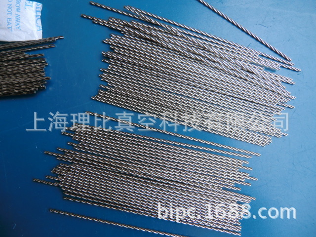 Tungsten vacuum tungsten plating pole 1.0*3*120