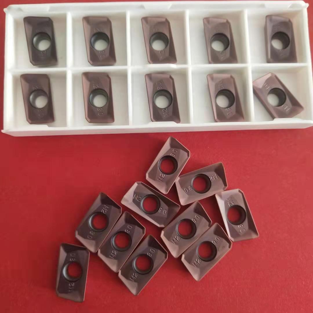硬質合金刀粒1135 0.8R  APMT1604  PDER加工中心 數控銑刀片廠家
