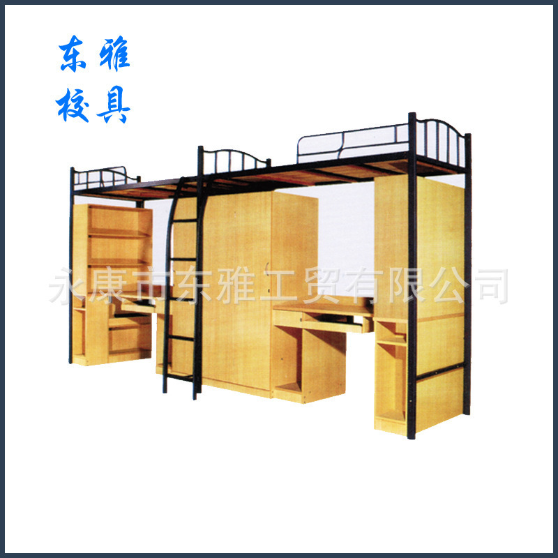 East Asia school supplies, double-bed iron beds, employees laying iron beds, apartment beds, student beds, student dorms.