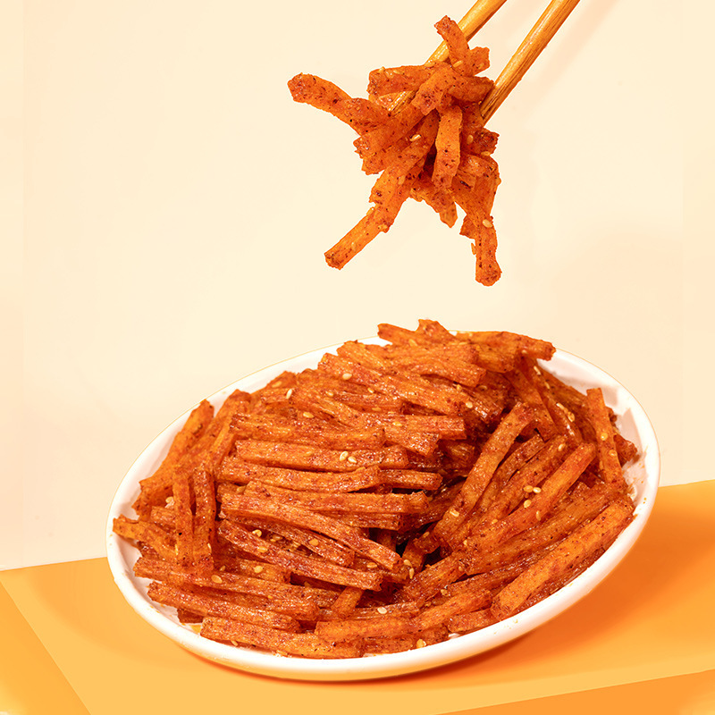Tôi đã có 50 gg Spicy Spicy Spicy Spicy Sm snacks, và tôi có một mẻ thức ăn Spicy Spicy sau 8090.