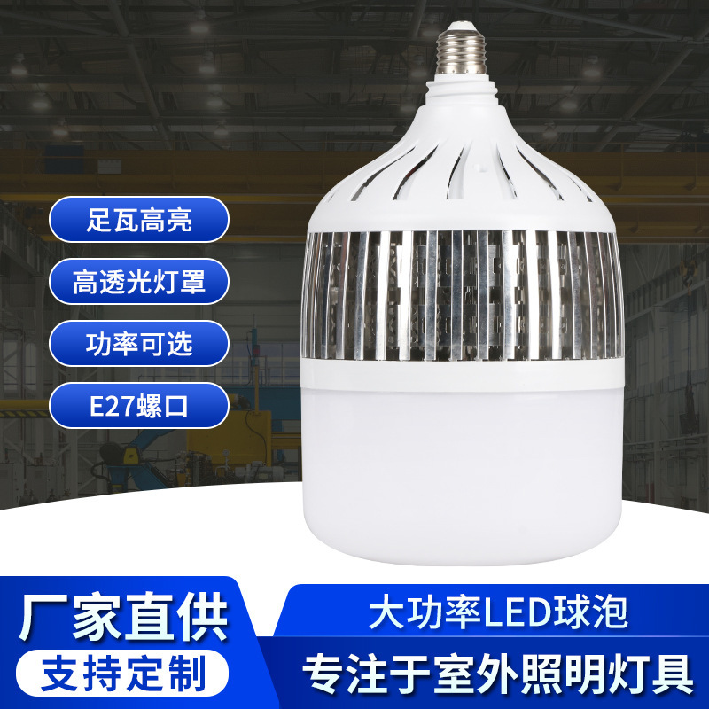 Classic high-power LED bulbs, home-based bedroom e27 screws, high retro-power.