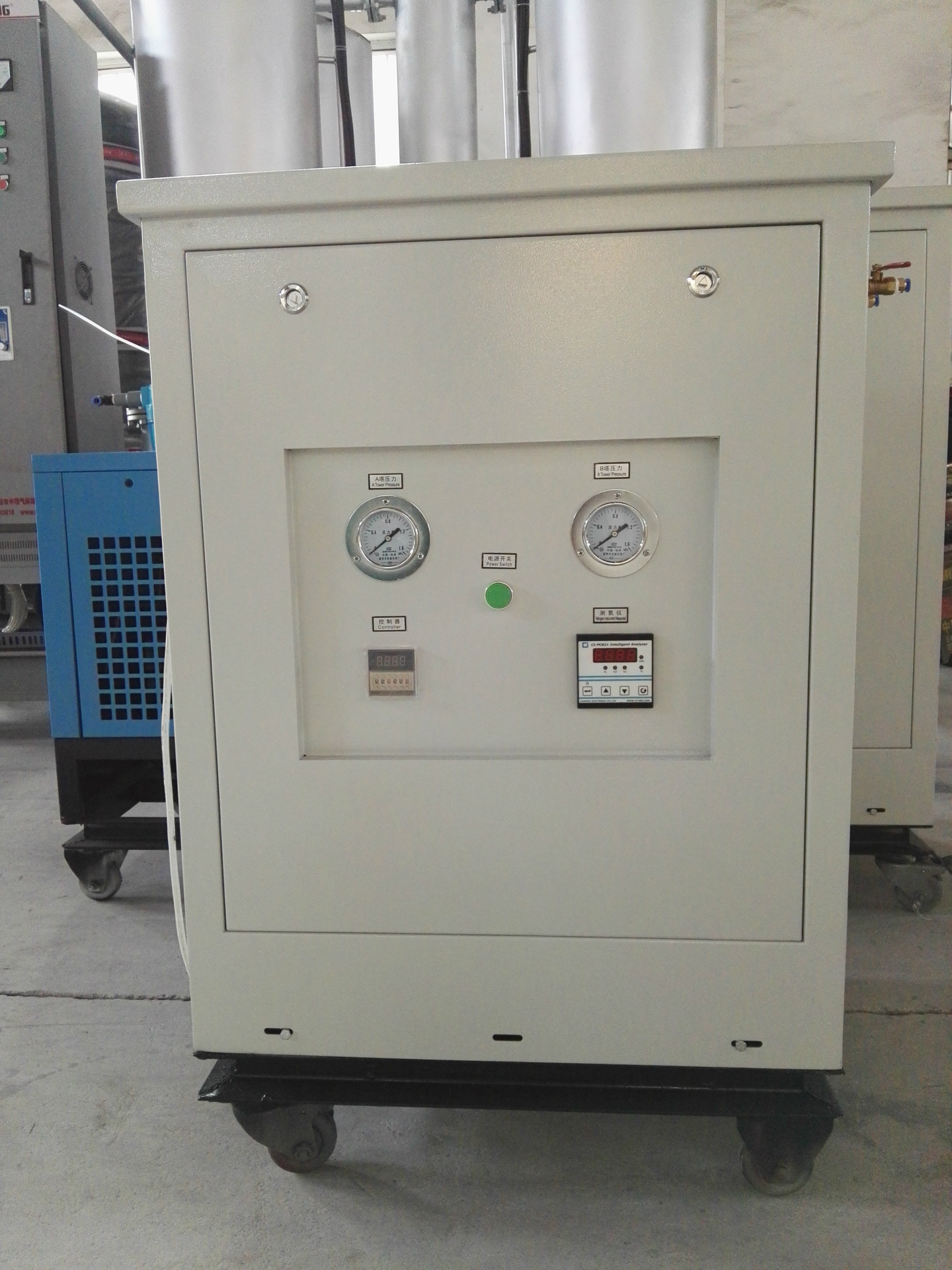 Nitrogen manufacturers supply the skin-scanning molecules, the nitrogen-based oxygen machine.