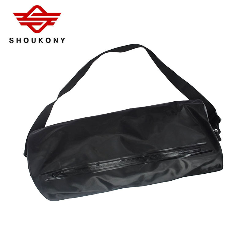 Waterproof drum bag, one shoulder-backed male slant bag, outdoor waterproof barrel-side female slanted cross-port wind kit