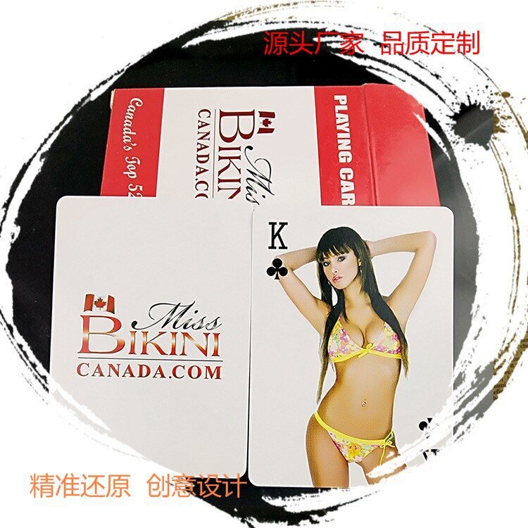 Bikini poker, tùy chỉnh thẻ quà tặng, quảng cáo, sản xuất thẻ.