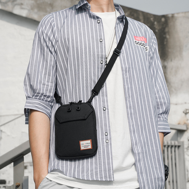 Transscope miniphone male 2021 new one-shoulder slant bag student leisure and Il-Hin-Hin-Hong-Hin-Hin.