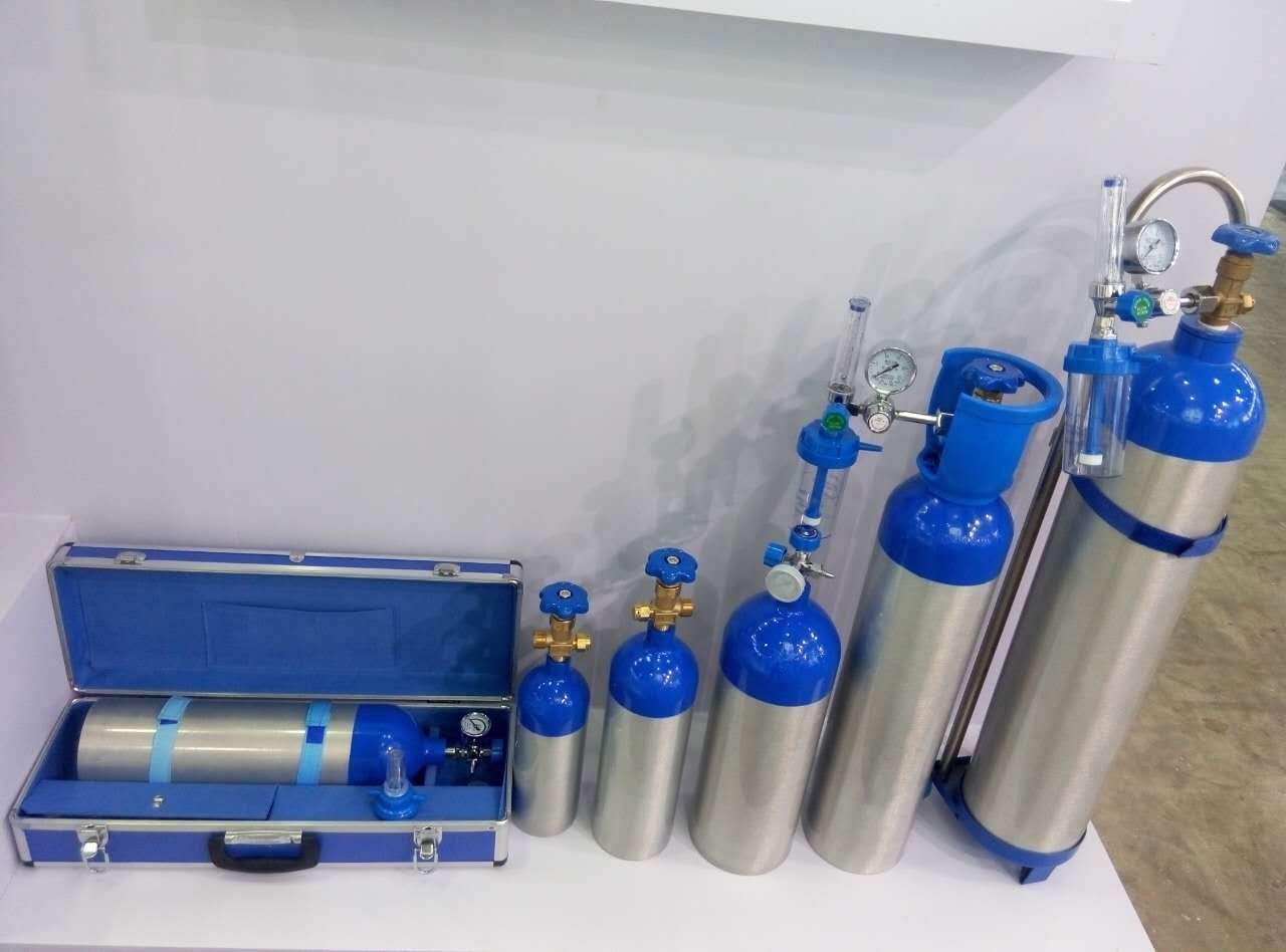 10 liters of aluminum alloy oxygen cylinder