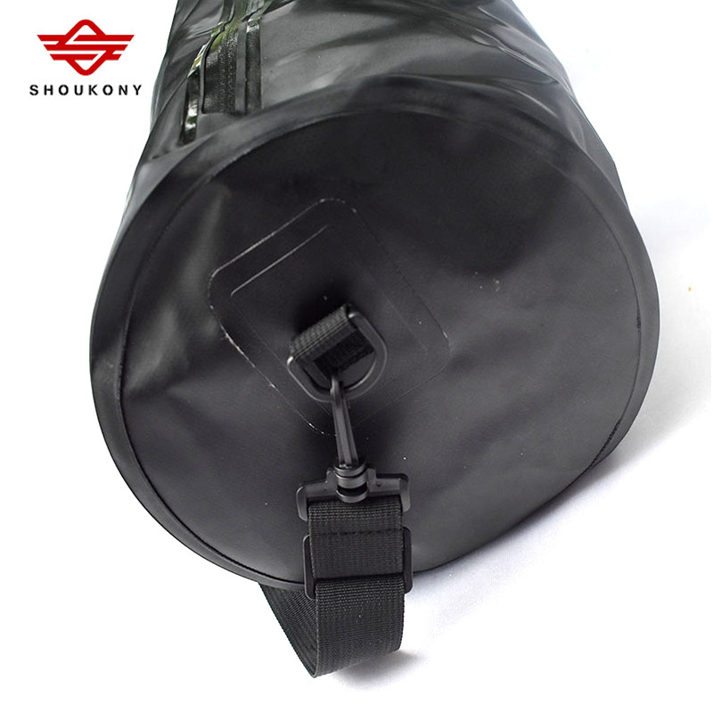 Waterproof drum bag, one shoulder-backed male slant bag, outdoor waterproof barrel-side female slanted cross-port wind kit