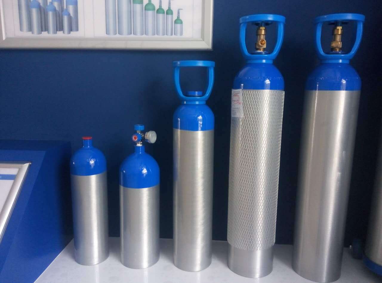 10 liters of aluminum alloy oxygen cylinder