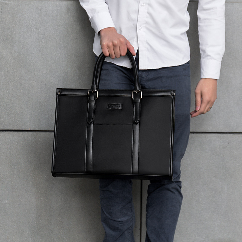 The new man's handbag, waterproof, Oxford Boulevard, A4 meeting package, set up a logo trademark.