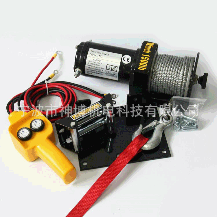 Specialized in the production of electric winch 1500 LB.