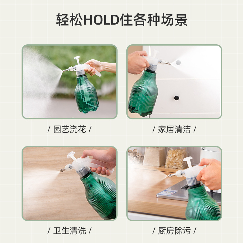 Những bi-đông được dùng để khử trùng hàng loạt và làm sạch bởi máy phun áp lực từ xa.