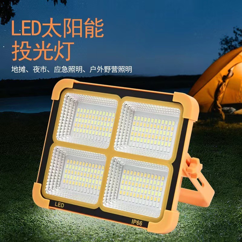 Emergency lighting in camps outside the solar LED lighthouse users will carry hand-held lighting in five rooms with the night market