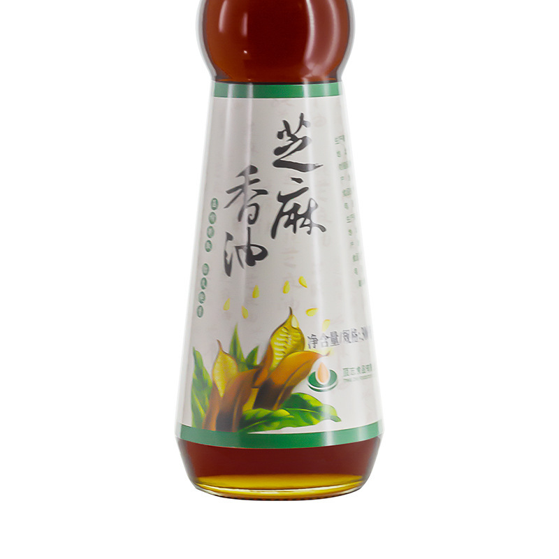 頂志 食用芝麻香油 300ml*6瓶 調味 麻油 純壓榨香油 植物油