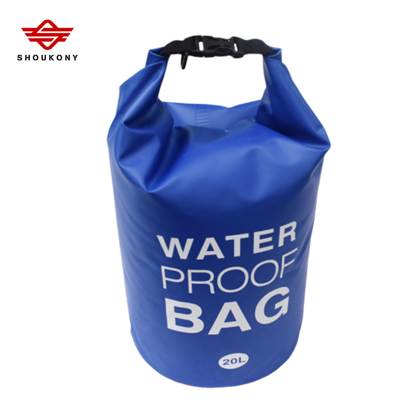 Diving bag waterproof barrel bag trip to collect sports bag and beach camp swim bag 20L waterproof beach bag