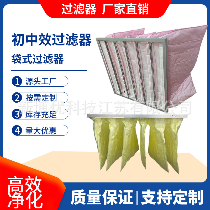 G4 starter medium-flag filter central air-conditioning efficient air-filtration net unswiped dust removal