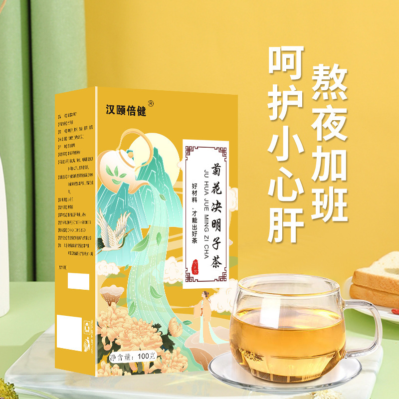 Hoa cúc và túi cải xanh làm việc trễ để phục hồi sự phân phối đầu trà.