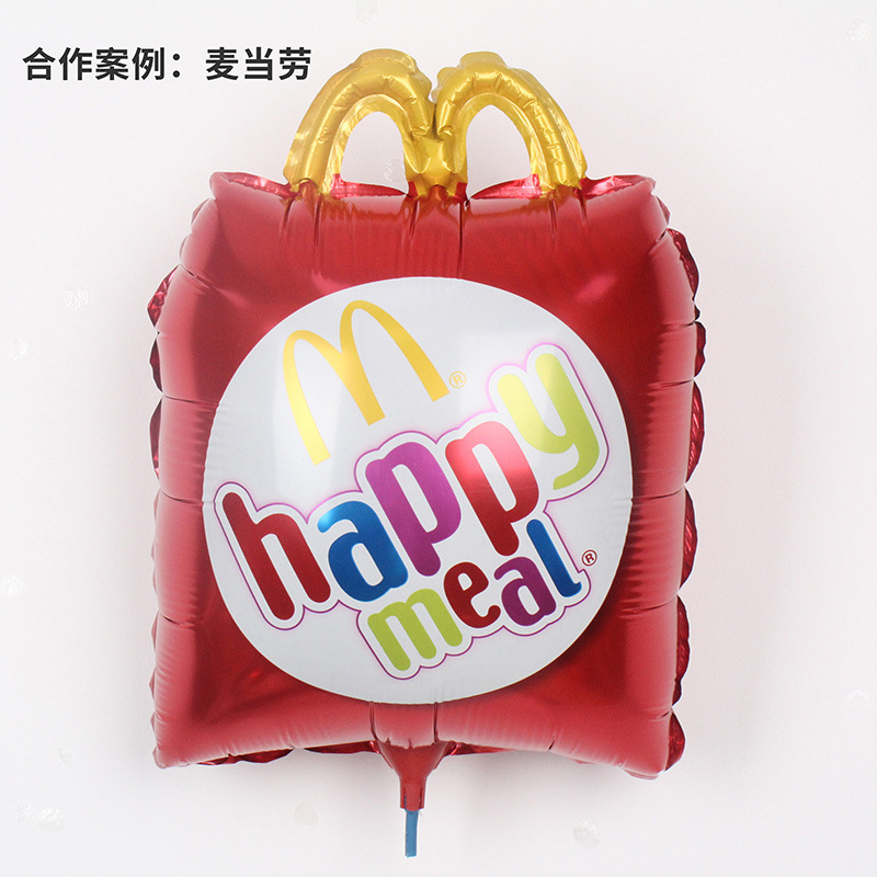 Customize the pigmented aluminium membrane balloon to create a model for an advertising balloon concert.