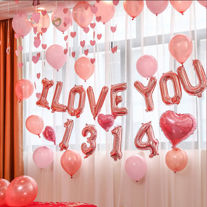 I love your 1314 lettered wedding decorating balloon.