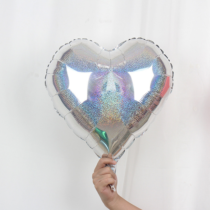 18 inches of cardiac aluminum balloon metal-coloured wedding and wedding decoration party.