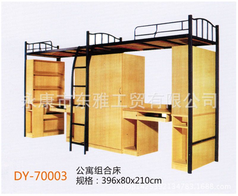 East Asia school supplies, double-bed iron beds, employees laying iron beds, apartment beds, student beds, student dorms.