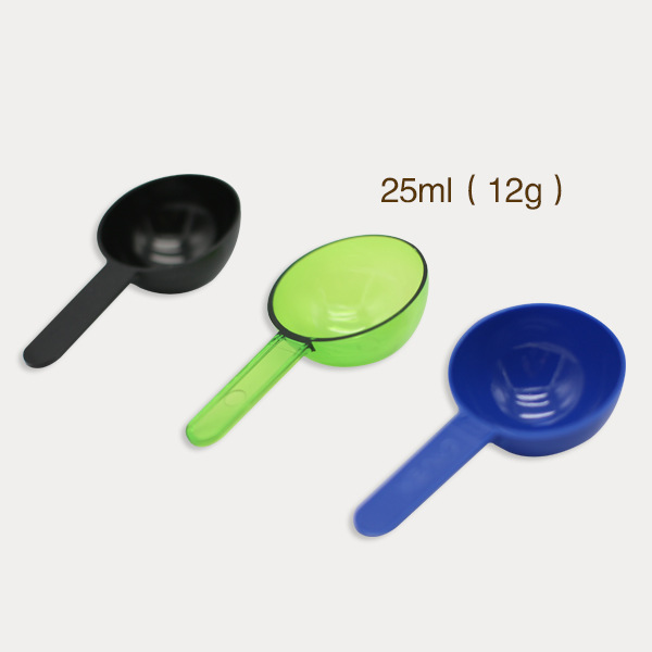 Handle plastic salt spoon-dose plastic powder, laundry powder, coffee spoon push