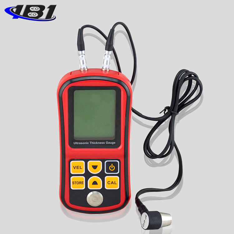 EC-hand-held ultrasound thickness meter metal material thickness gauge steel plate electro-heatometer plant