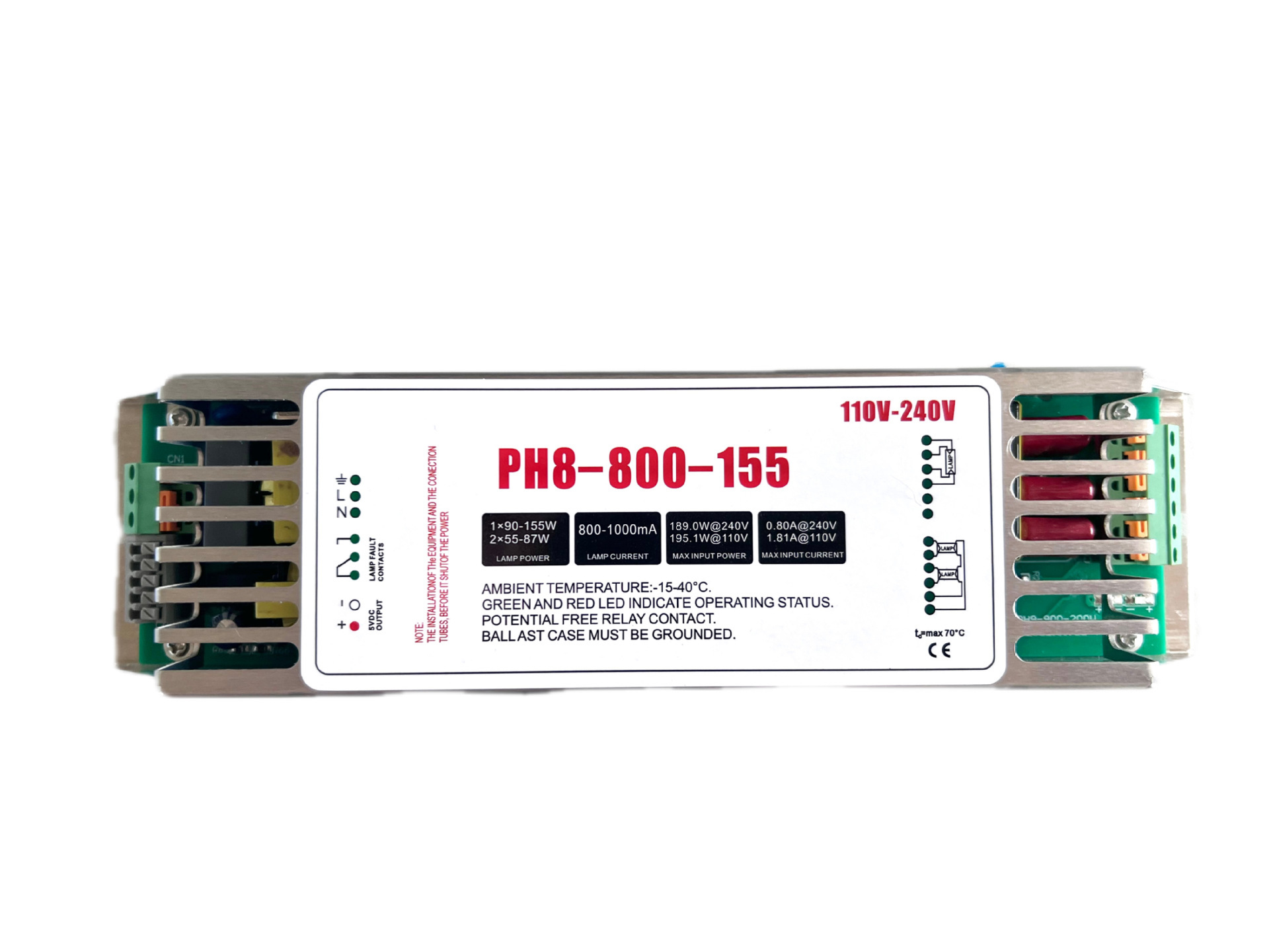 Bán trực tiếp phương pháp điều trị khí thải PH8-800-155W