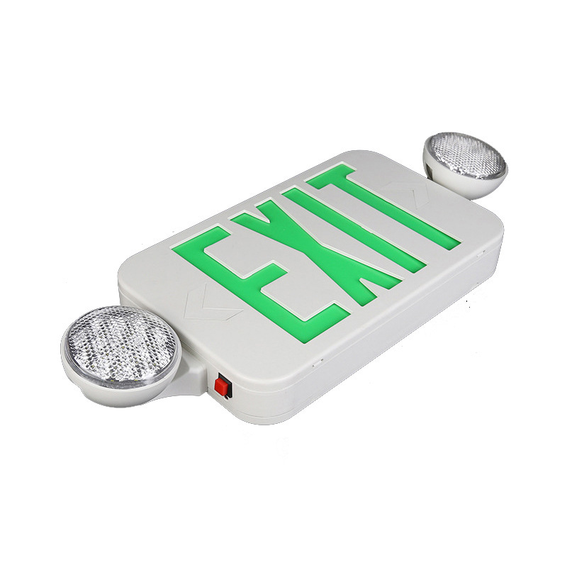 Two-headed composite emergency light security sign exit emergency light security exit, two-to-two lamps