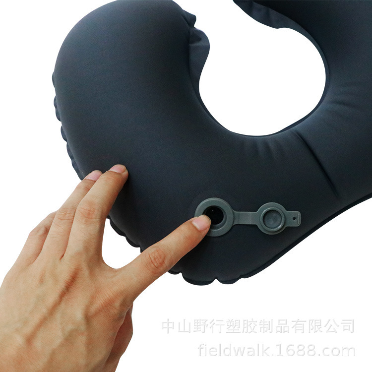 The factory provides the U-type inflatable pillow, U-type inflatable napalm, portable travel pillow The neck pillow.