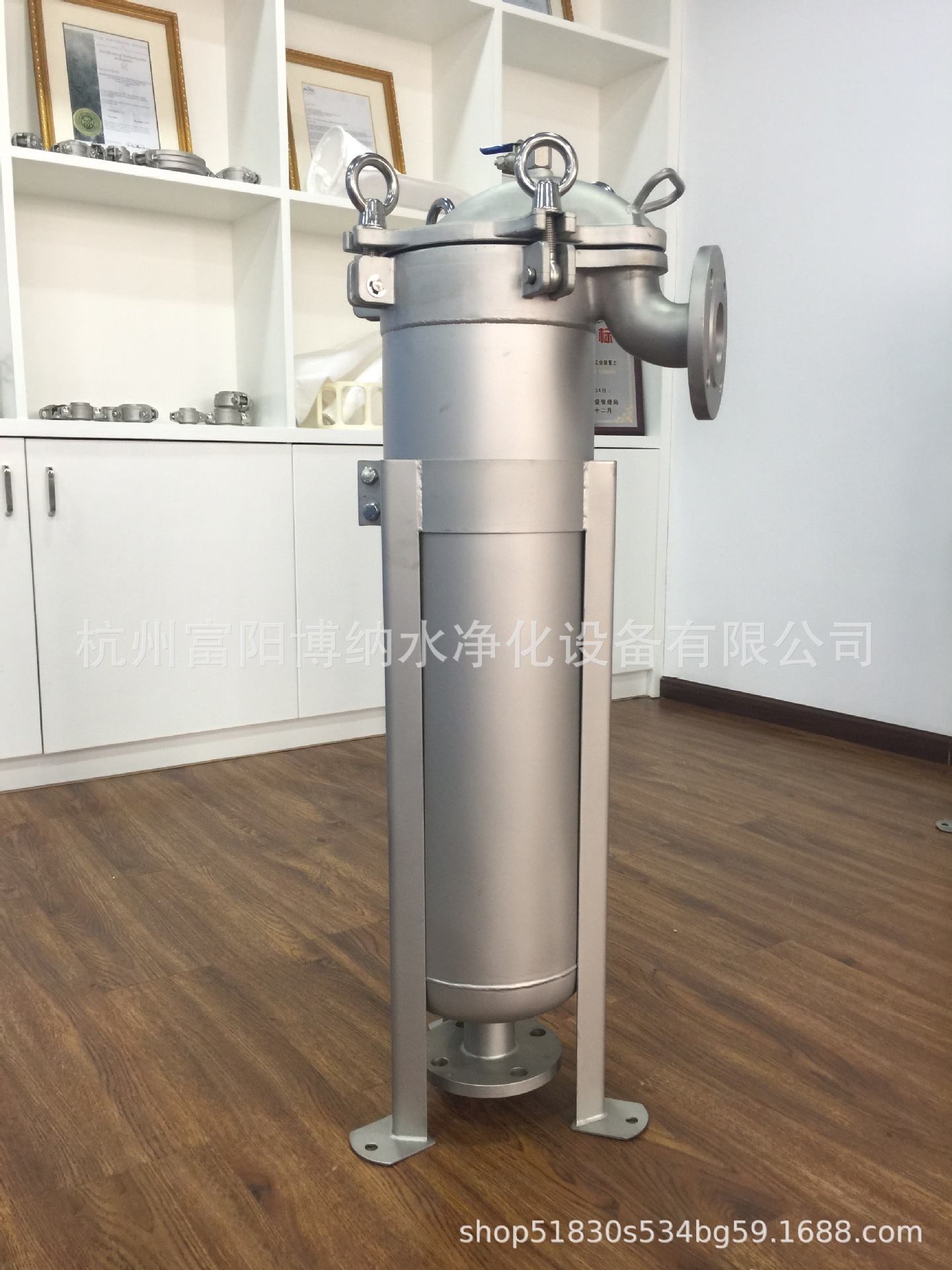 Hangzhou top-in bag filter 304 stainless steel bag filter No. 1-2-3 single bag filter