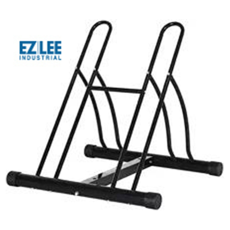 Store floor stand bikes and double bicycles to show kick positions