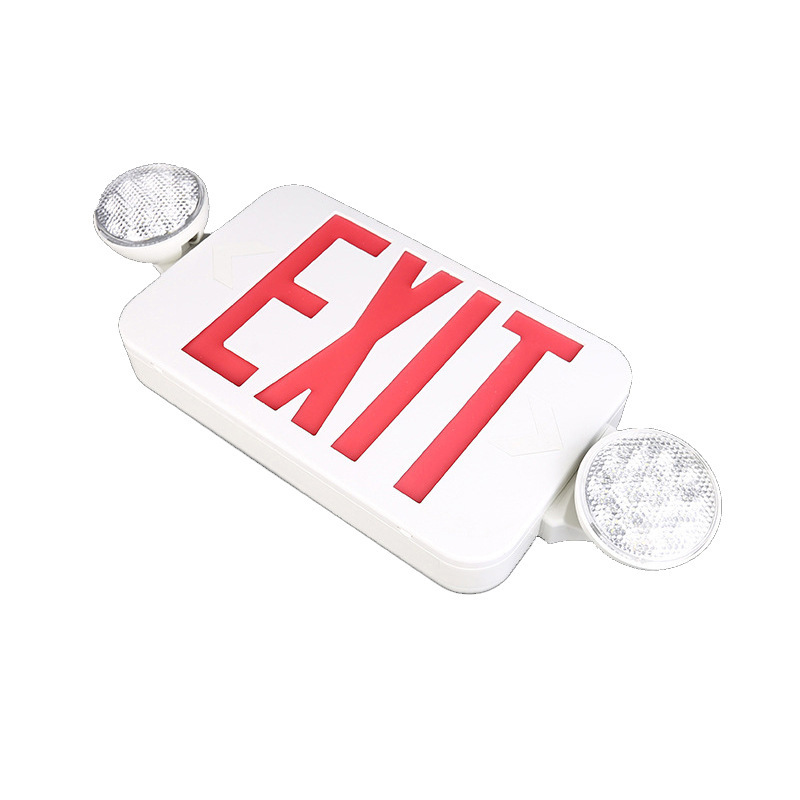 Two-headed composite emergency light security sign exit emergency light security exit, two-to-two lamps