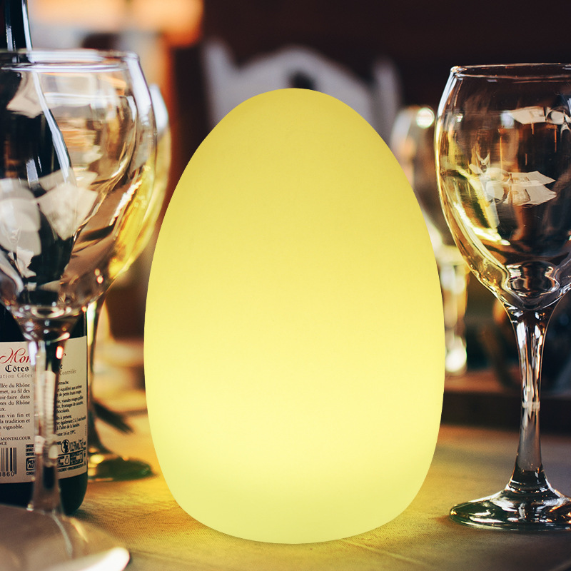 LED restaurant barlight, night-to-night milking atmosphere light, seven colour-controlled egg decorator lamp.