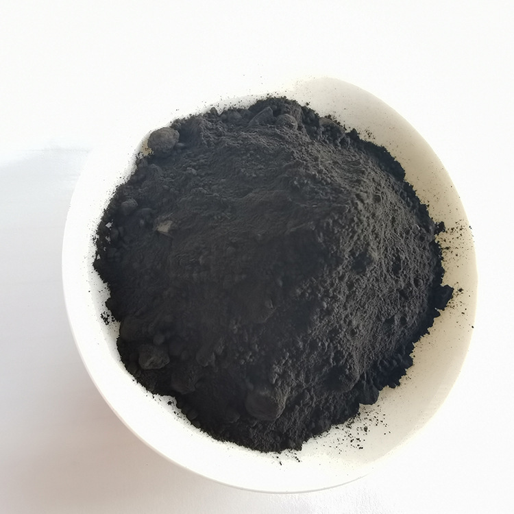 Iron oxide black floor bricks imitate old bricks and black paints with black oxide cement.