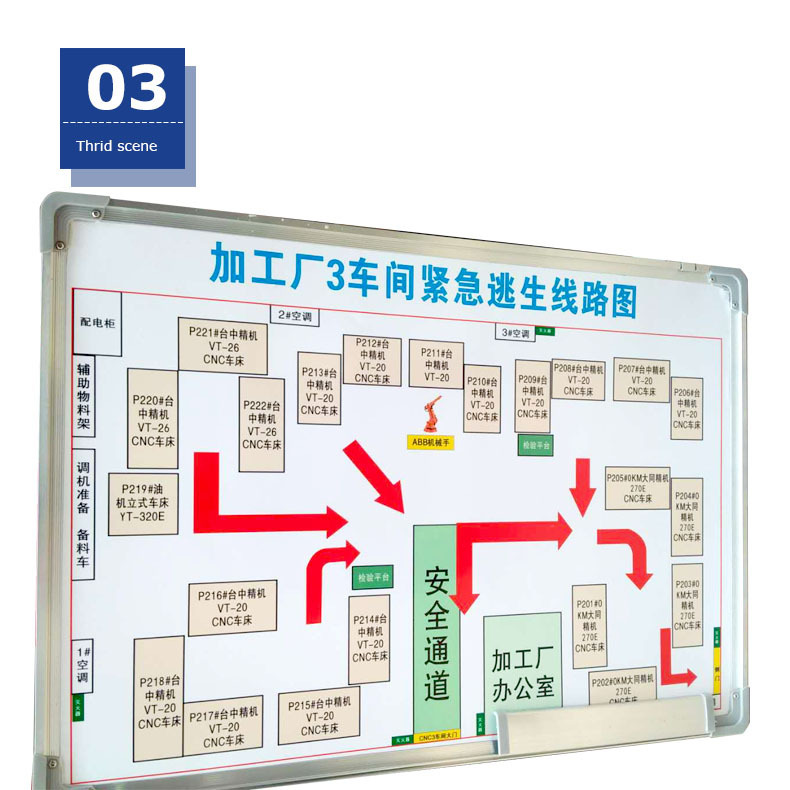 Home custom for foreign trade by a company that runs its own printing of magnetic whiteboard boards and board boards