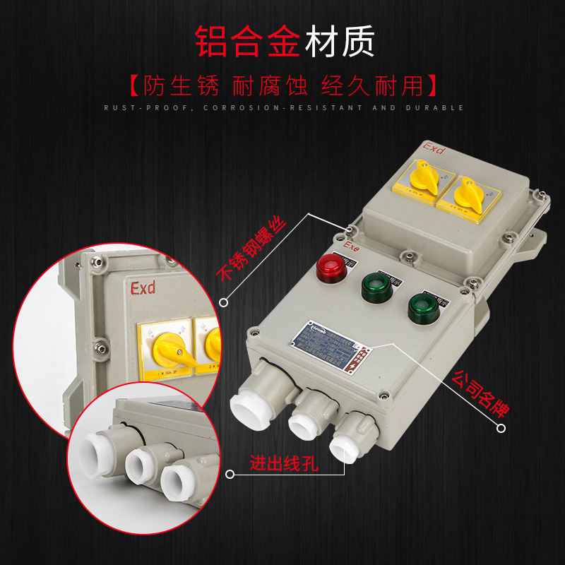 防爆照明配電箱 防爆電力控制箱櫃 動力檢修配電箱監控電源箱