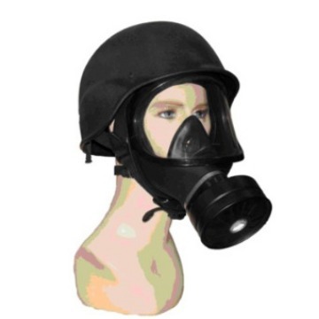 Fire filtration integrated gas mask MF14, chemical, biological and smoke-proof emergency rescue equipment plant