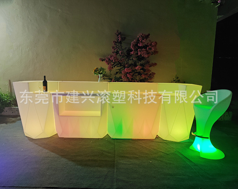 LED Creative Light Furniture Bar, KTV reception for the 7-colored outdoor party party bar