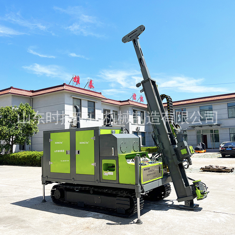 Trailed metal vein survey core drilling equipment, deep, deep, multi-dimensional geotechnical drilling rig.