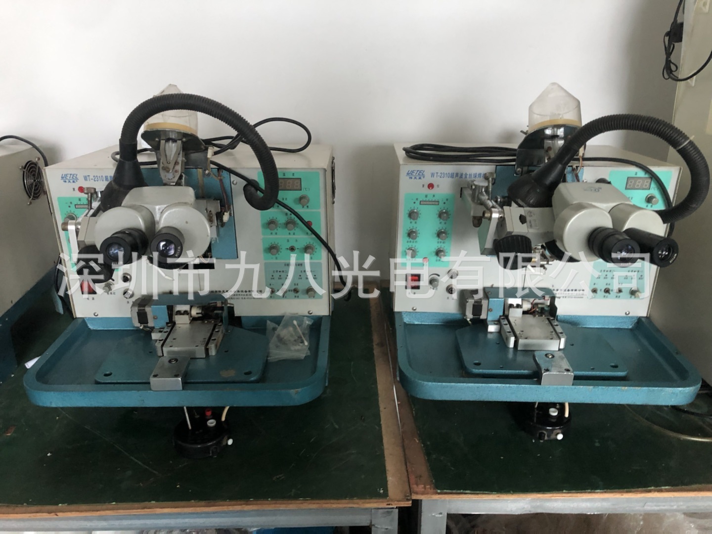 IC semiconductor welding line, U.S. Star WT-2310, gold ball welding machine.