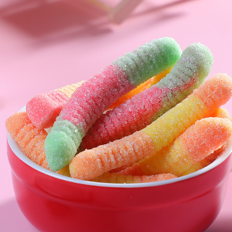So you can come to the house with 2.5 KG blended-to-coated, rubber-coated, soft-confected candy for the children's snack.