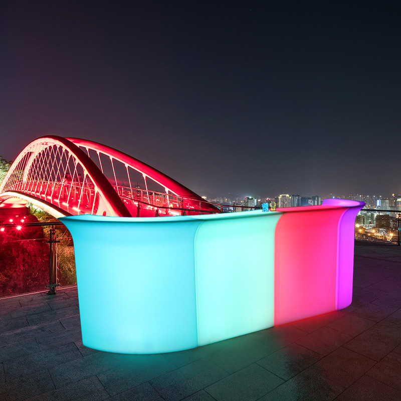 LED Creative Light Furniture Bar, KTV, reception for outdoor party parties, large bar mix.