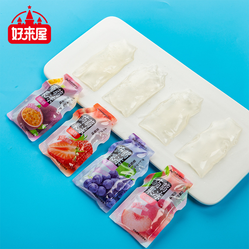 好来屋蒟蒻果冻800g网红零食蒟蒻果冻儿童吸吸冻网红果冻厂家批发