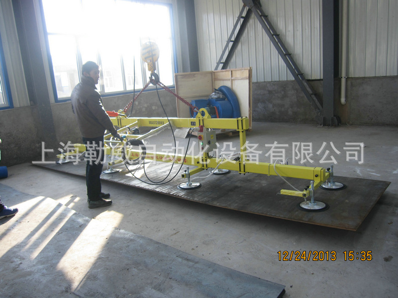 1200KG rotable steel plate suction machine, industrial silicone vacuum cleaner, large vacuum transporter.