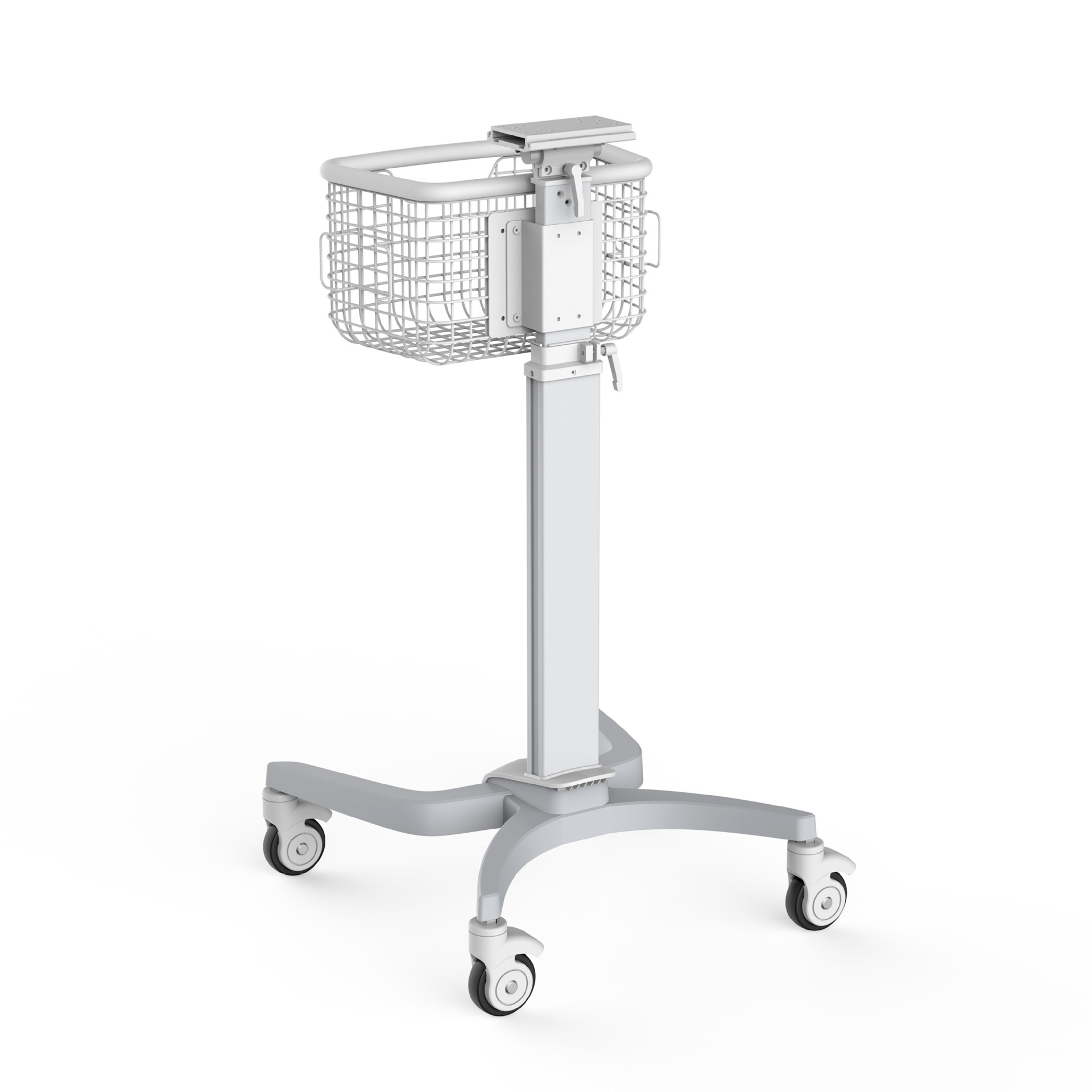 Shenzhen ST-T3 monitor cart - direct sale, pusher type - multi-curator